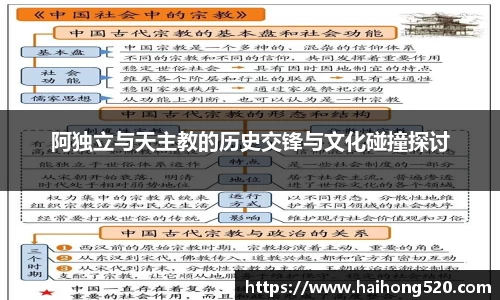 阿独立与天主教的历史交锋与文化碰撞探讨